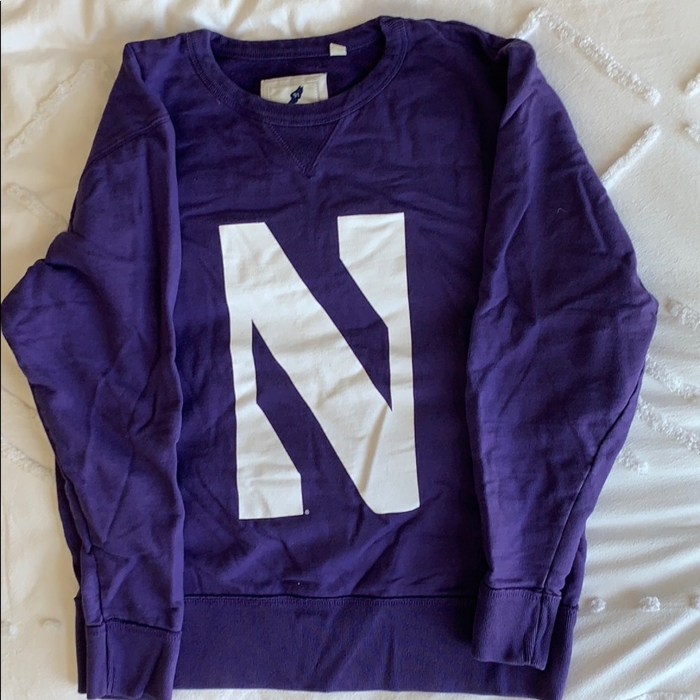 Northwestern crew neck
